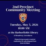 Suffolk County Police Department 2nd Precinct Monthly Community Meeting - May 2026