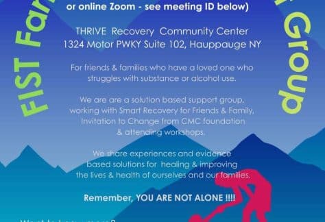 F.I.S.T. Family Hope Support Group - Virtual and In-person - FREE