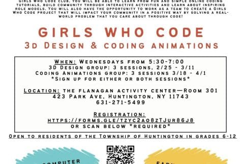 REGISTER for Girls Who Code - 2026 - Project Excel - Grades 6-12 - FREE