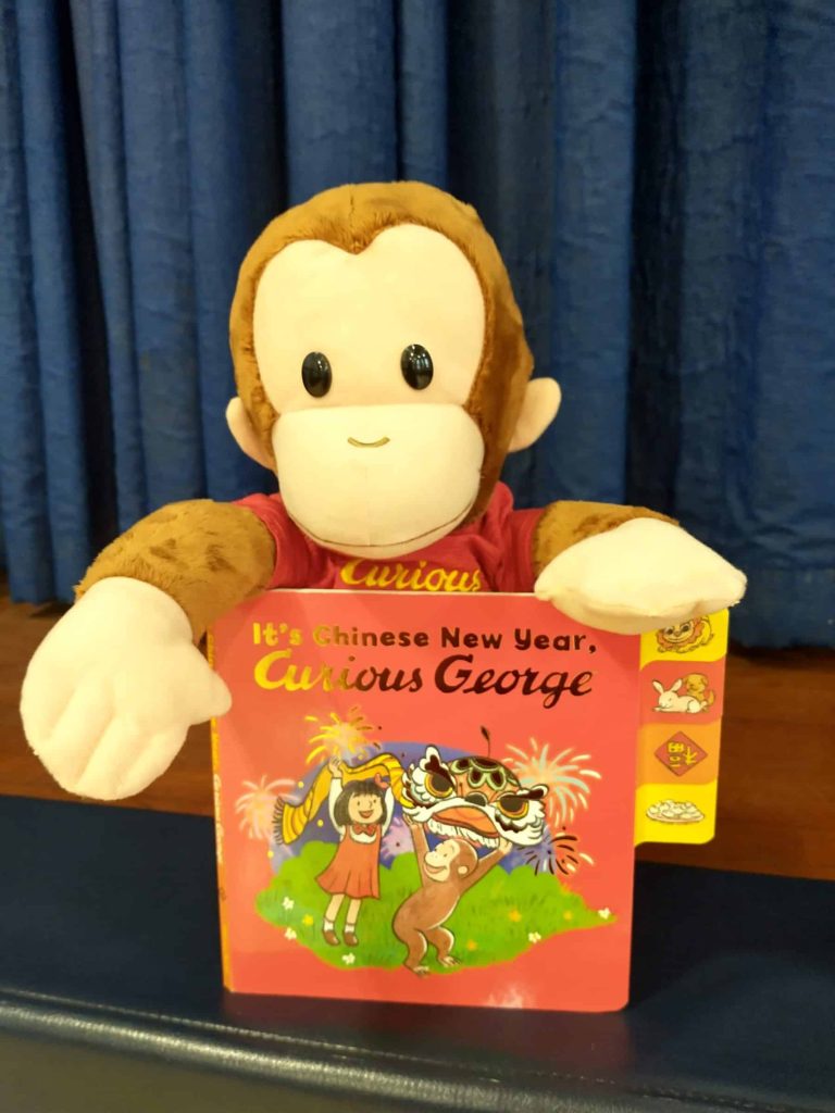 Lunar New Year Craft and Book Reading with the Author of "It's Chinese New Year, Curious George"