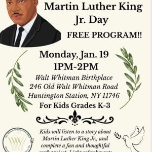 Kids Celebrate Martin Luther King Jr. Day - Grades K-3 - Free