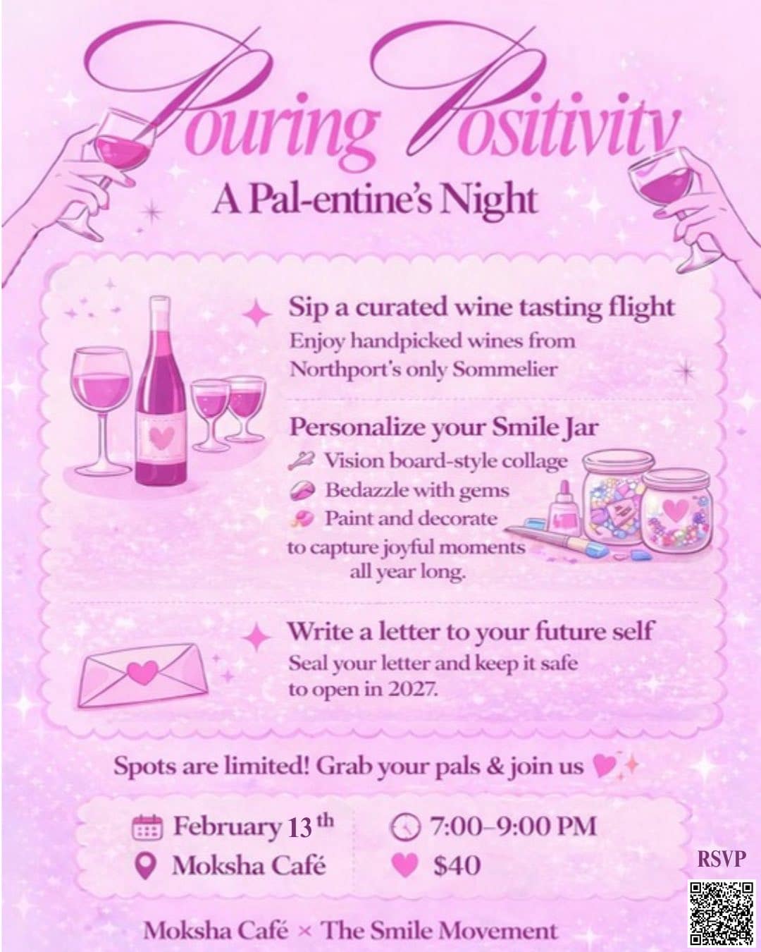 Pouring Positivity - A Pal-entine's Night