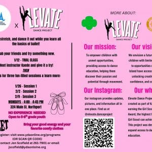 YDA X Elevate Dance Project Grades 5-8 - Free