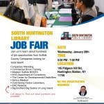 South Huntington Library Job Fair - Free