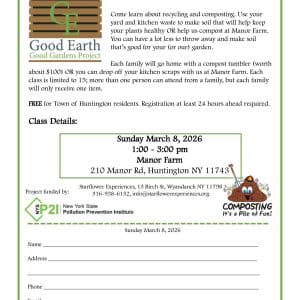 Free Manor Farm Composting Class