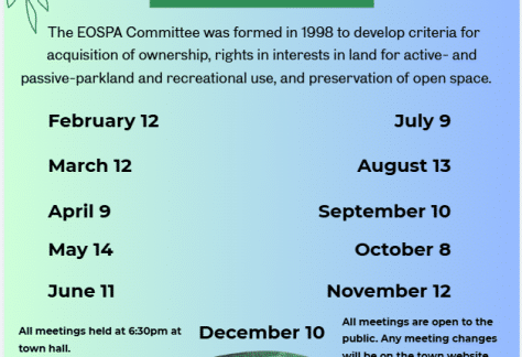 Environmental Open Space & Park Fund Advisory Committee (EOSPA) Meetings 2026