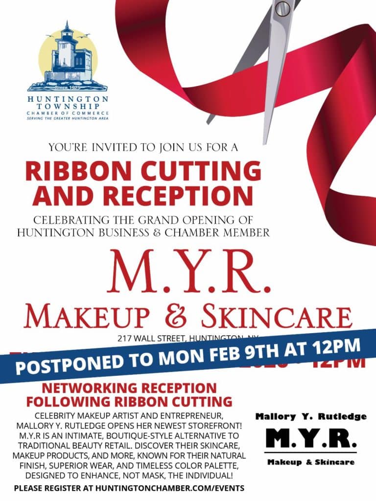 M.Y.R. Makeup and Skincare Ribbon Cutting Free