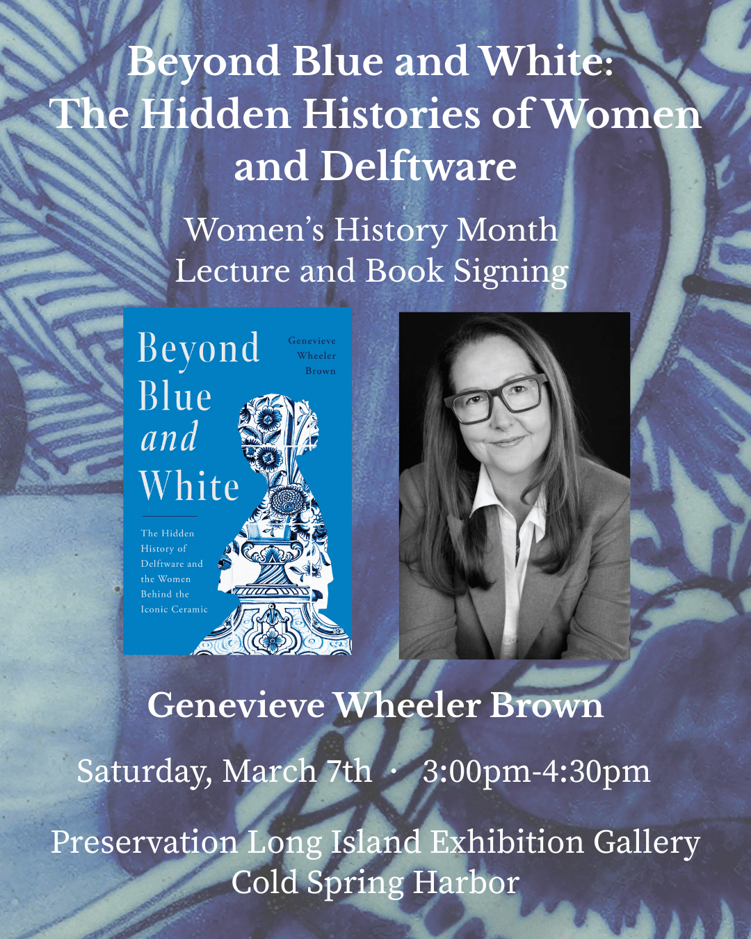 Beyond the Blue and White - Women's History Month - Genevieve Wheeler Brown