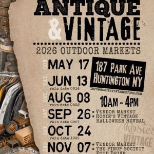 Rosie's Vintage 2026 Antique and Vintage Outdoor Vendors Market - Free