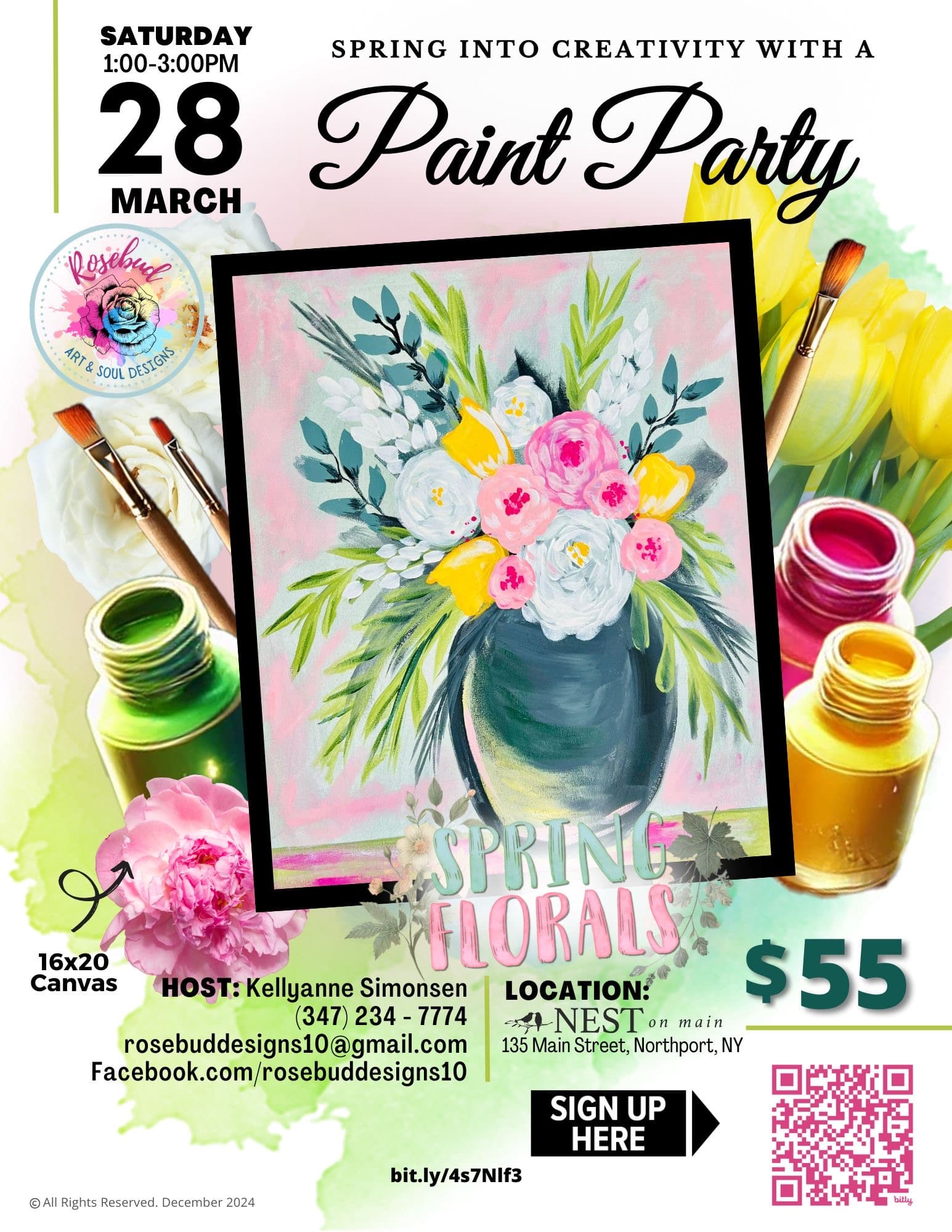 The Nest on Main Paint Party