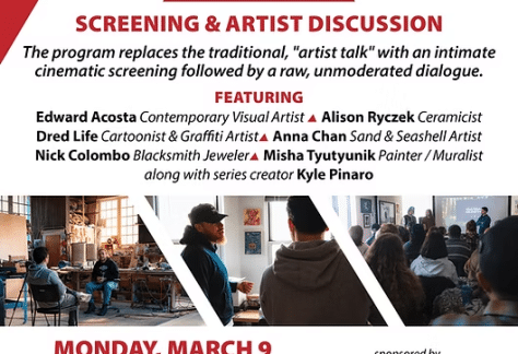The Artist's Perspective Screening and Artist Discussion - Free