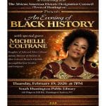 An Evening of Black History with Michelle Coltrane - Free