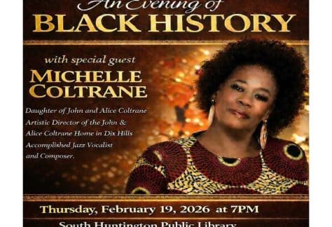 An Evening of Black History with Michelle Coltrane - Free