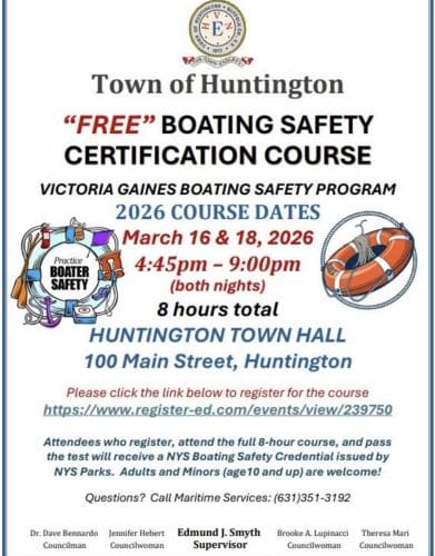 "Free" Boating Safety Course