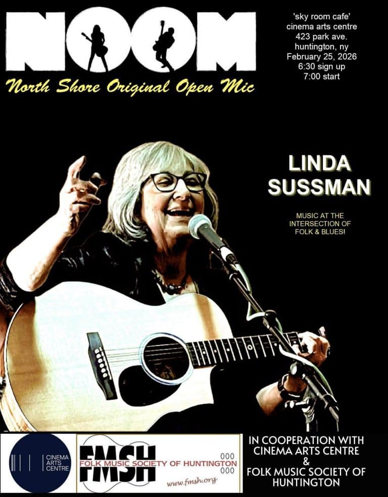NOOM North Shore Open Mic: Linda Sussman - FREE