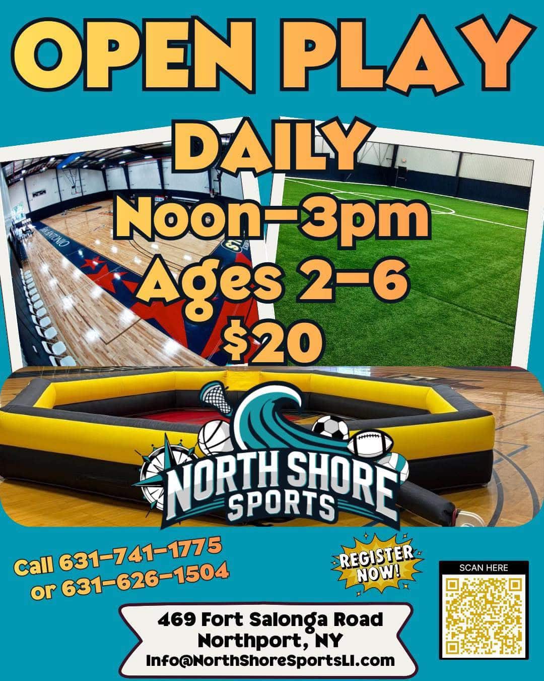 North Shore Sports - Open Play - Ages 2-6