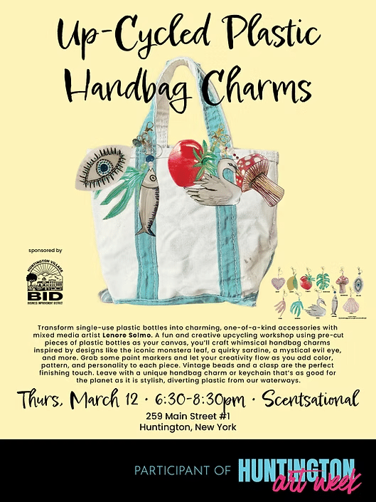 Up-Cycled Plastic Handbag Charms - Free