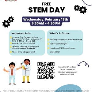 Stem Day - Project Excel - Youth Grades 6-10 - FREE
