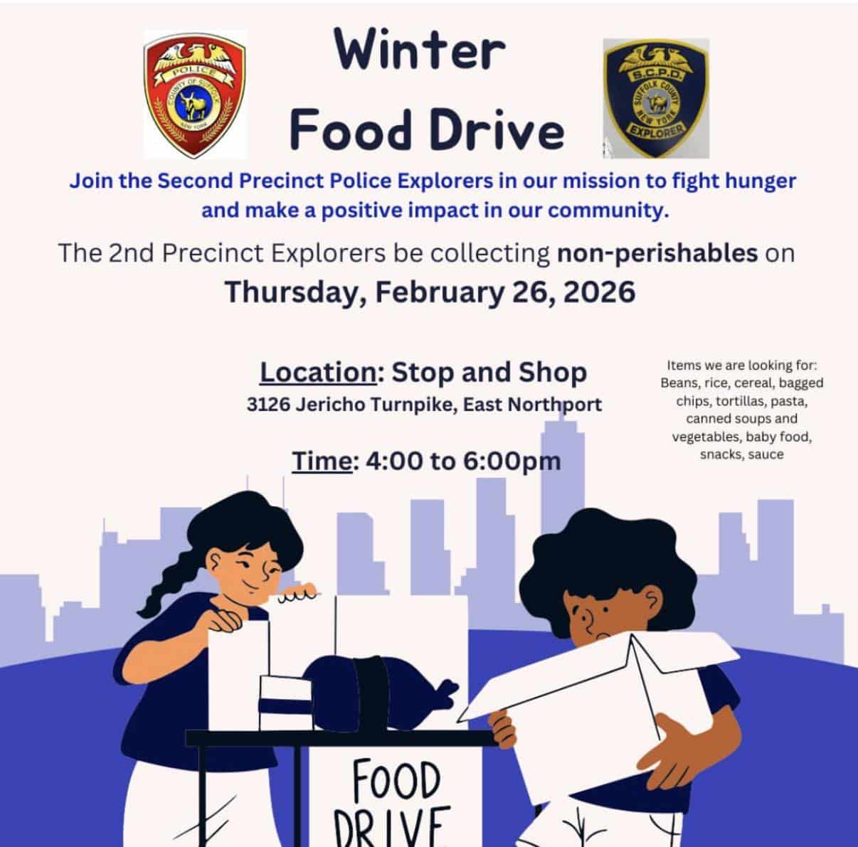 Winter Food Drive