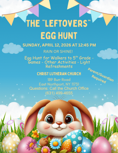 "LEFTOVERS" Egg Hunt - FREE