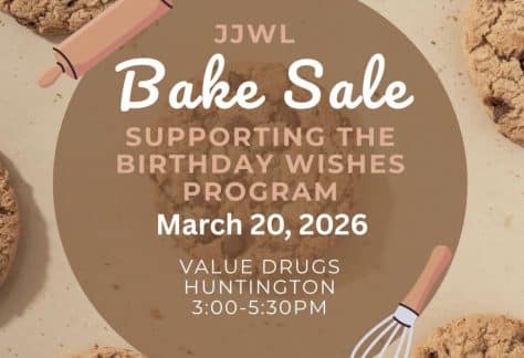 Junior Welfare League of Huntington Junior Bake Sale!