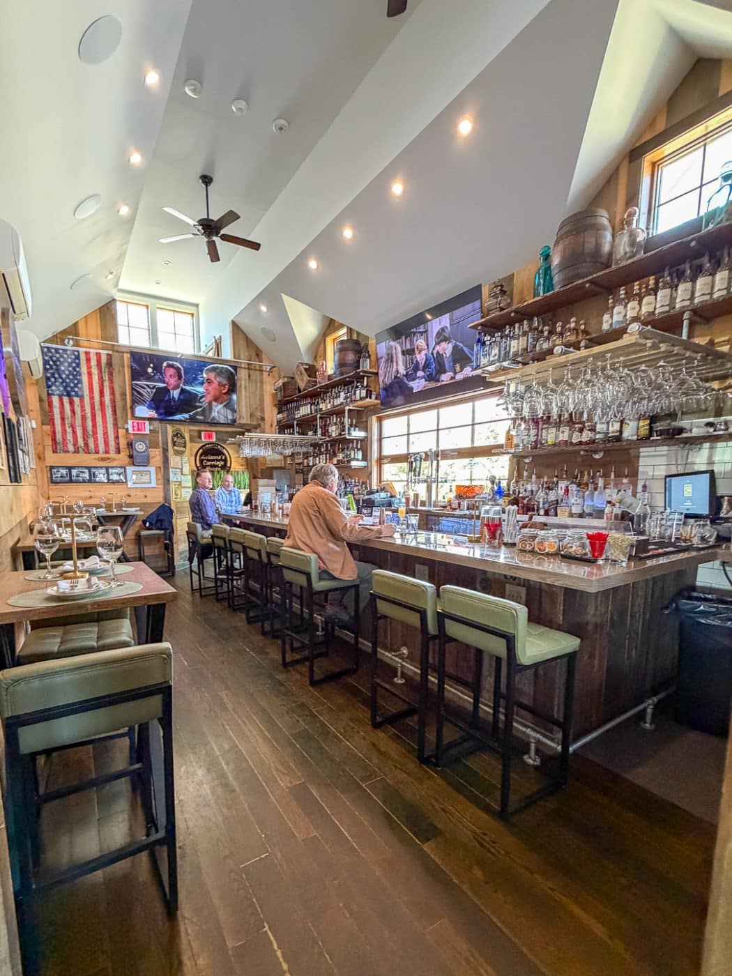 Avianna's Carriage house renovated bar. Ribbon Cutting - A Labor of Love: Inside Avianna’s Carriage House