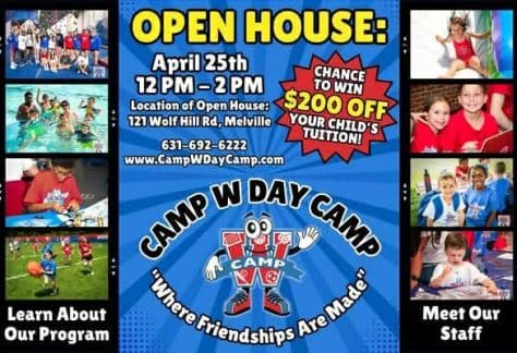 Camp W Day Camp Open House - Free