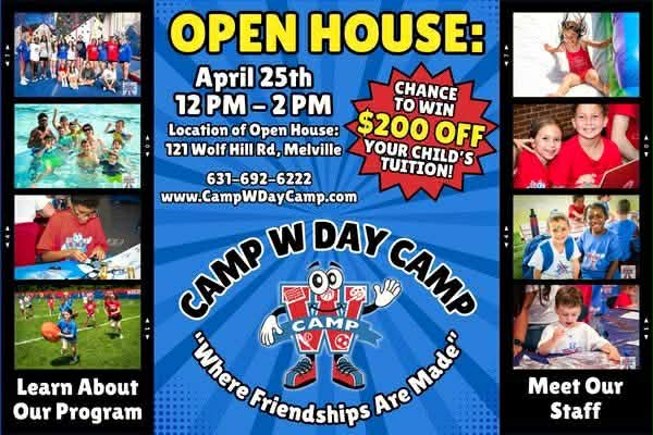 Camp W Day Camp Open House - Free