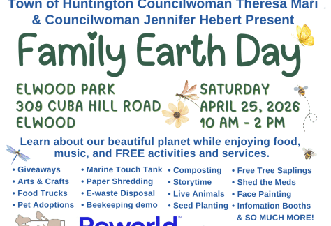 Town of Huntington Family Earth Day - FREE
