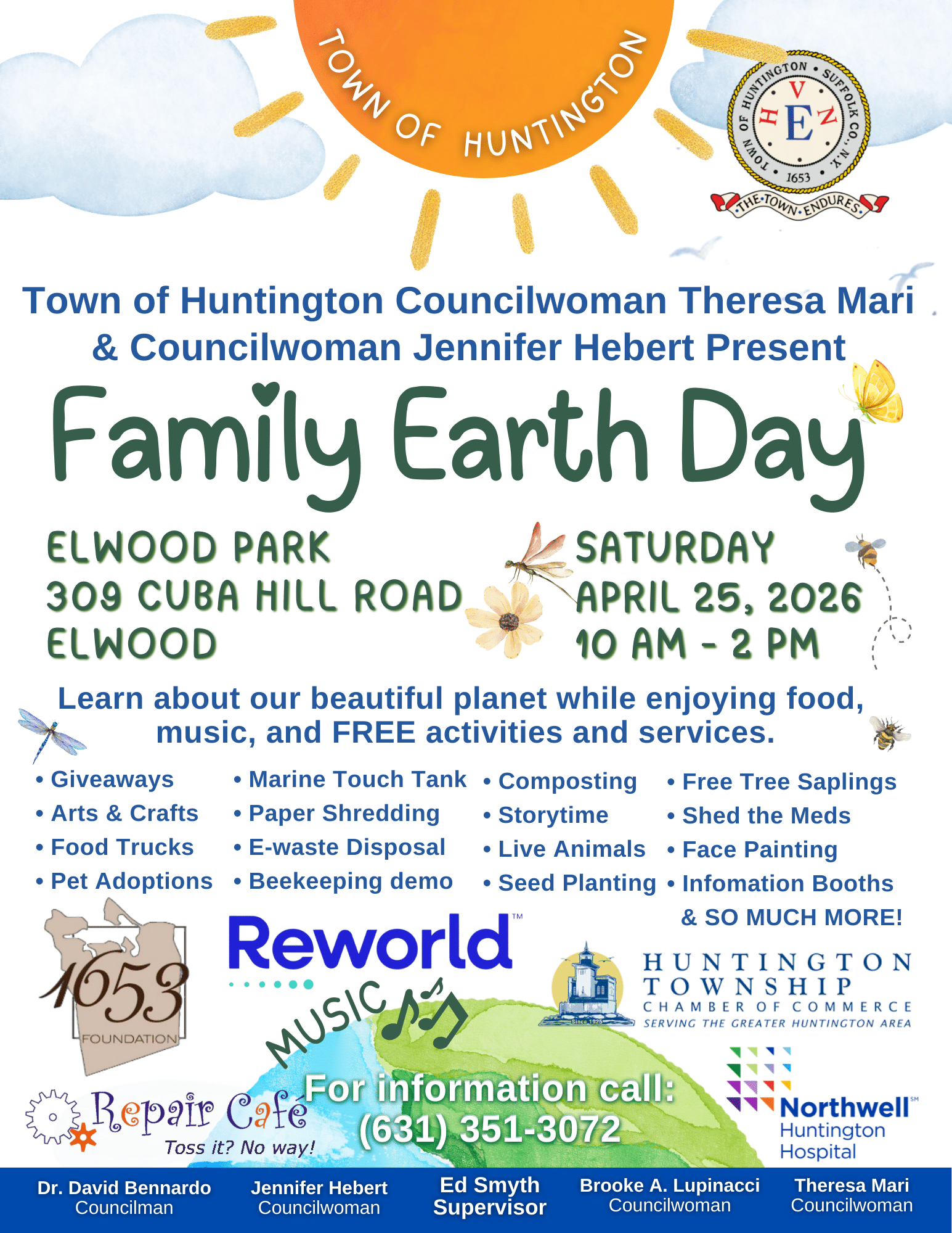 Town of Huntington Family Earth Day - FREE