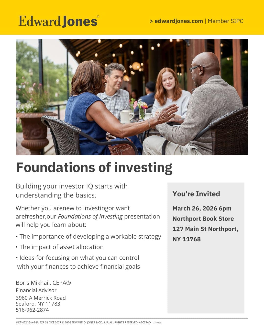 Edward Jones foundations of investing