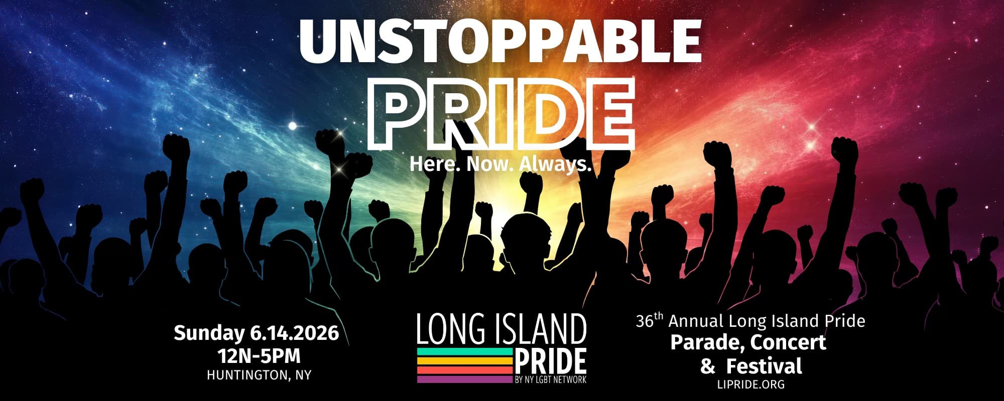 Long Island Pride Parade and Festival – Free
