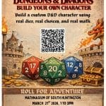 Mathnasium: Dungeons and Dragons, Build Your Own Character - FREE