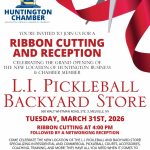 L.I. Pickleball Backyard Store Ribbon Cutting