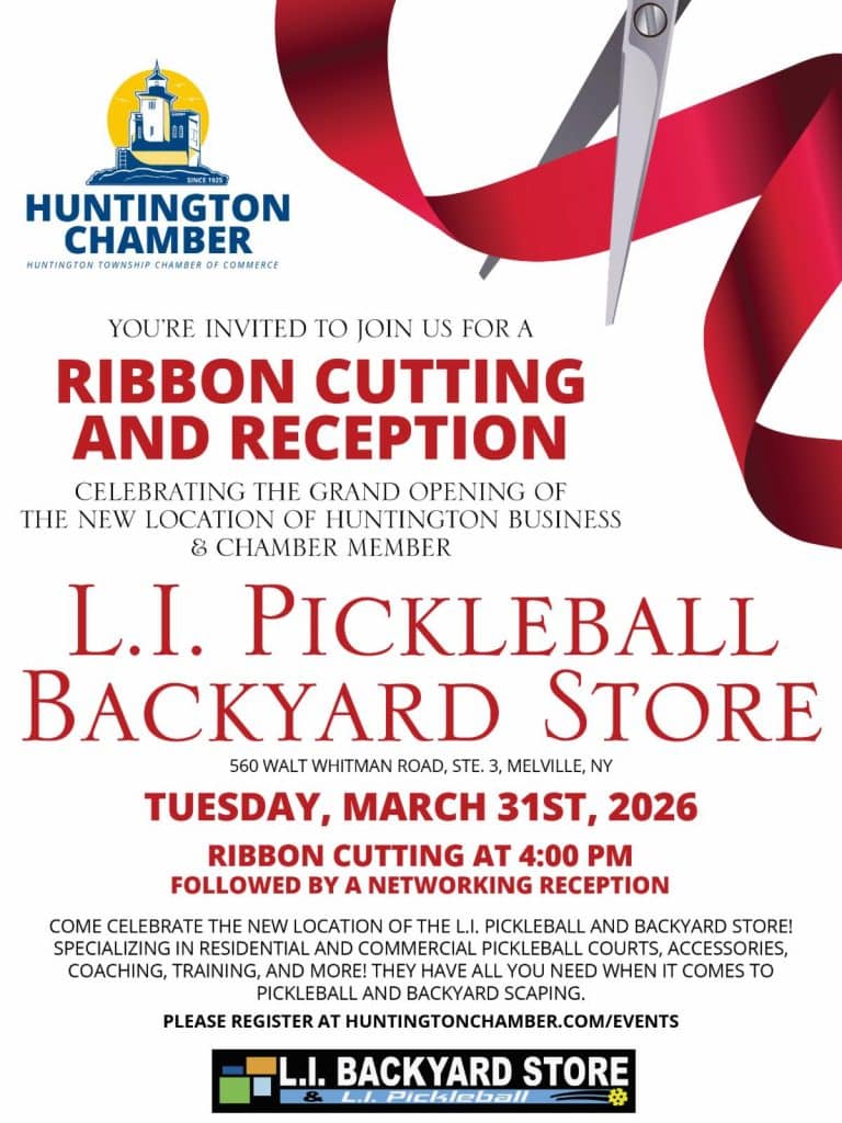 L.I. Pickleball Backyard Store Ribbon Cutting