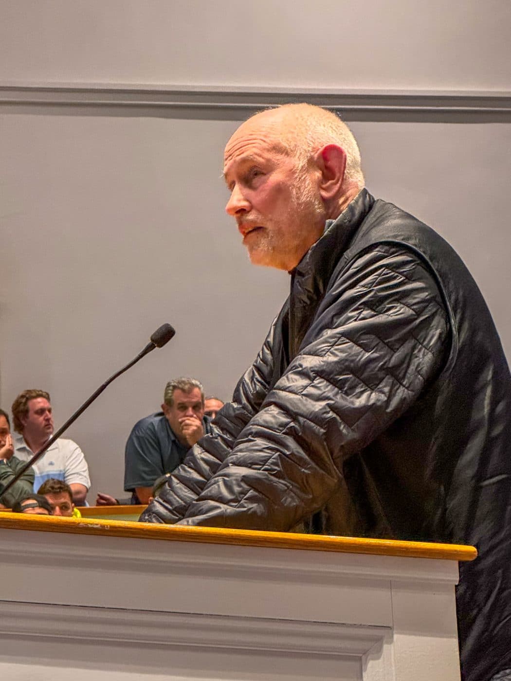 Roger Weaving, Huntington Township Housing Coalition. Melville Crossing Public Hearing Draws Strong Reactions