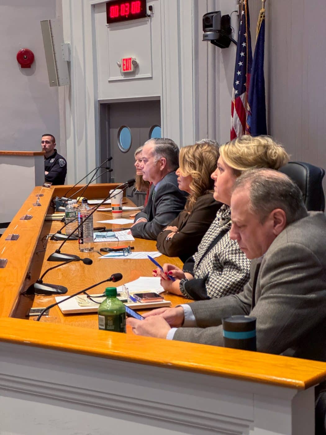 Town of Huntington Town Board. Melville Crossing Public Hearing Draws Strong Reactions