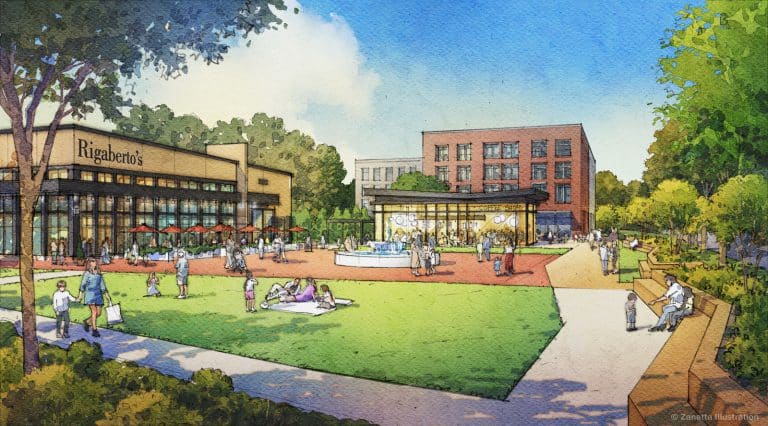 Rendering Common Area - Town of Huntington Public Hearing March 19 - Melville Crossing 75 Maxess Road