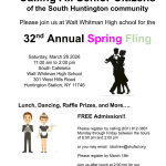 REGISTRATION DEADLINE: WWHS Senior Citizen Spring Fling - FREE
