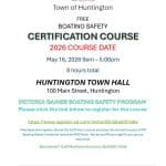 Safe Boating Safety Class - Free