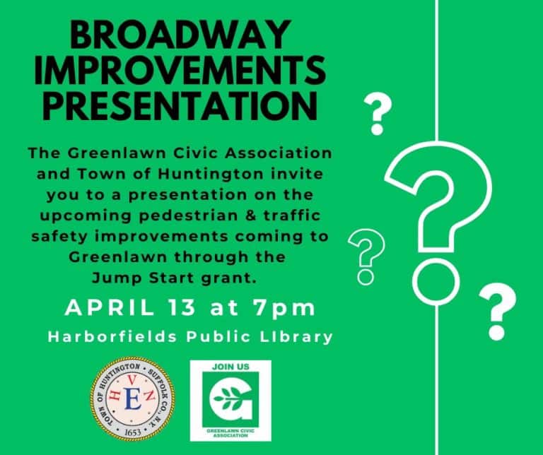 Greenlawn-Broadway Improvements Presentation - Free