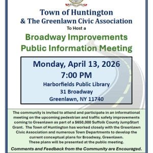 Broadway Improvements Public Information Meeting - Free