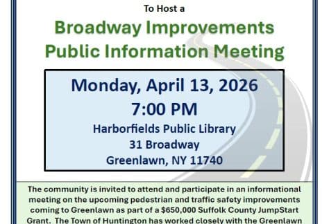 Broadway Improvements Public Information Meeting - Free