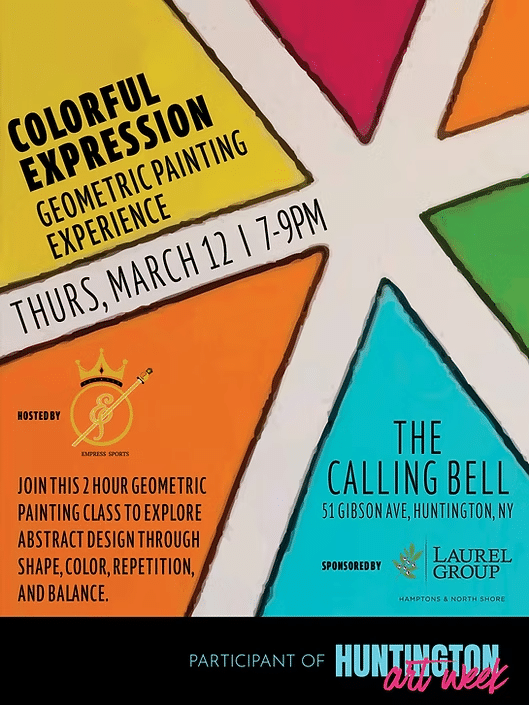 Colorful Expression: Geometric Painting Experience - Free