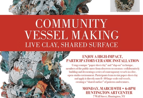Community Vessel Making: Live Clay, Shared Surface - Free