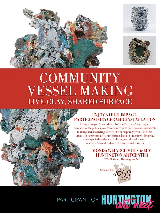 Community Vessel Making: Live Clay, Shared Surface - Free