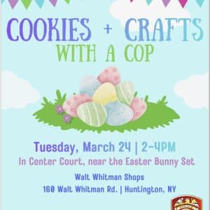 Cookies and Crafts with a Cop - Free