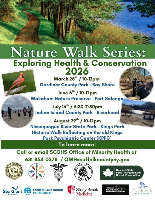 Suffolk County Department of Health Services Nature Walk Series - Free