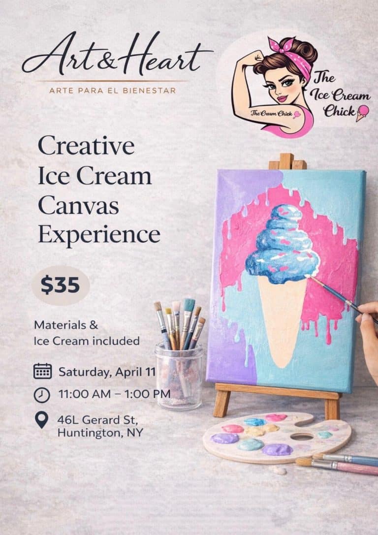 Creative Ice Cream Canvas Experience