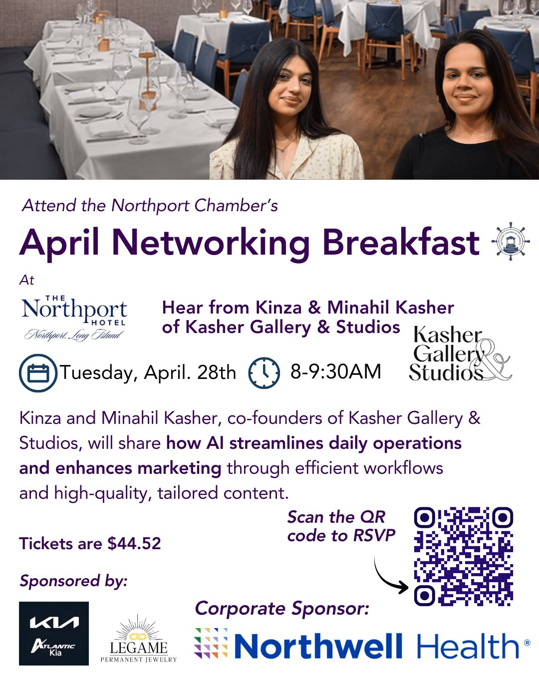 Northport Chamber of Commerce April Networking Breakfast